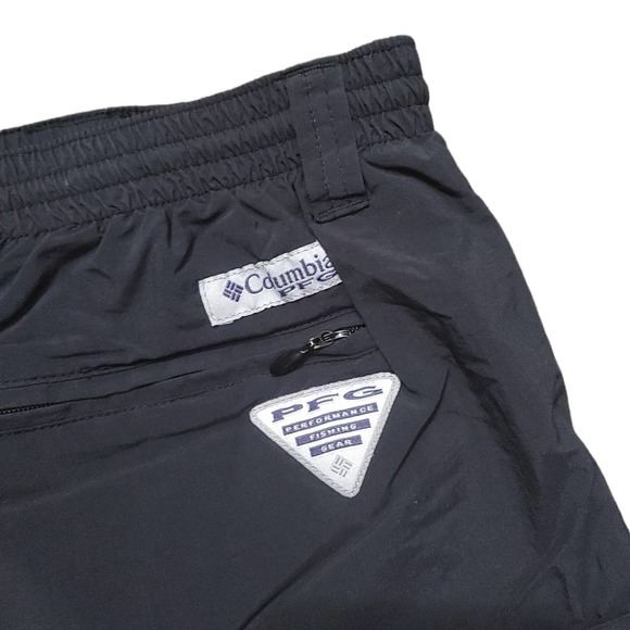 Columbia Black PFG Swim Trunks size XL #1025 - Picture 3 of 5